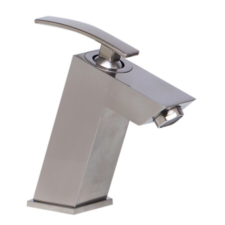 Alfi Brand ALFI brand AB1628-BN Brushed Nickel Sgl Lever Bathroom Faucet AB1628-BN